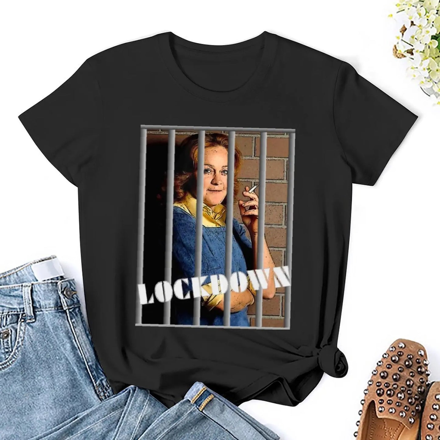 Bea Smith #Lockdown T-Shirt graphics animal print shirt for girls luxury designer clothing Women