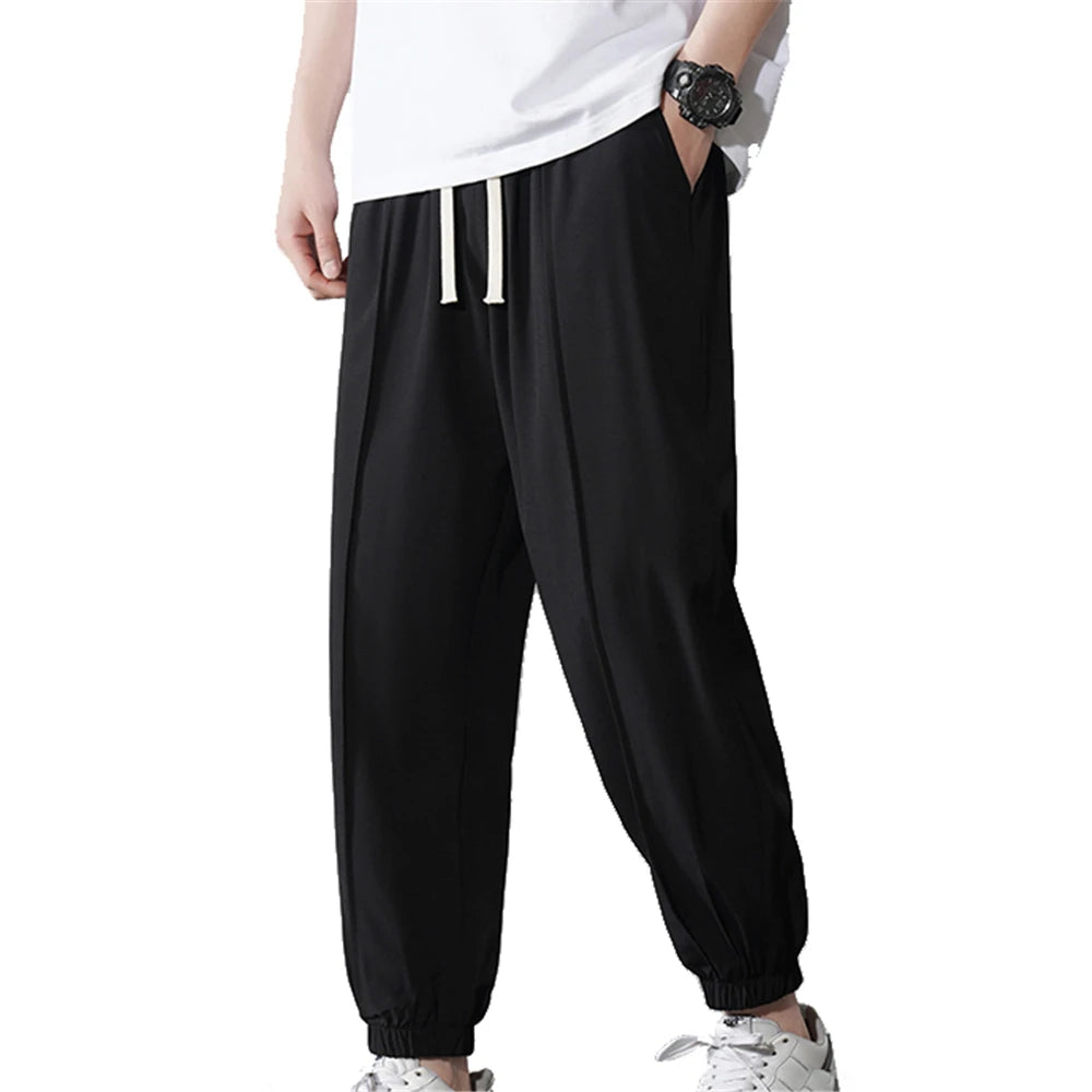 Men's Sweatpants with Pockets Athletic Pants Traning Track Pants Joggers for Men Soccer Running Workout Hiking Pants Quick-Dry