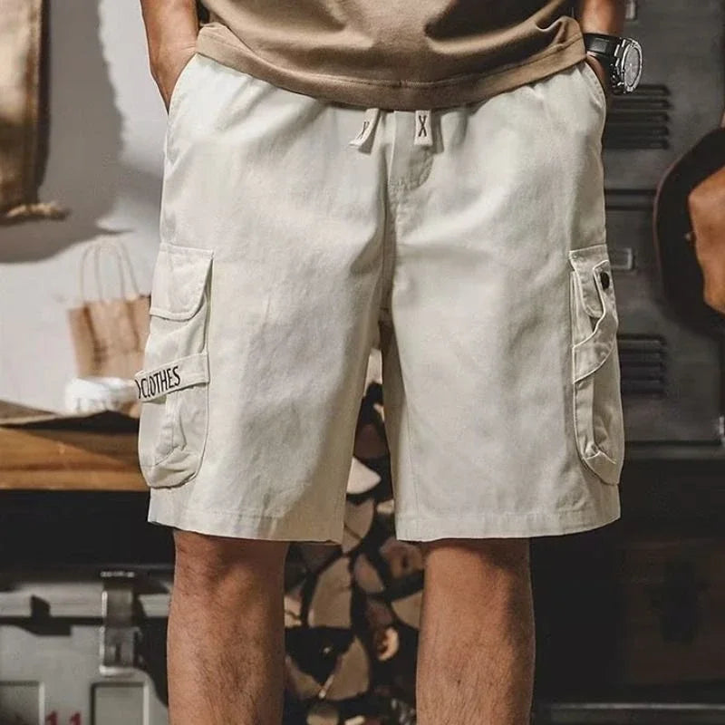 Male Short Pants Baggy Bermuda Loose Half Work Long Men's Cargo Shorts Wide Elegant Wholesale New In Y2k Beautiful Strech