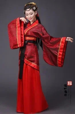 Vintage Hanfu Women Top Skirt 2 Piece Set Costume Festival Outfit Cosplay Ladies Dress Suit Elegant Traditional Chinese Clothing