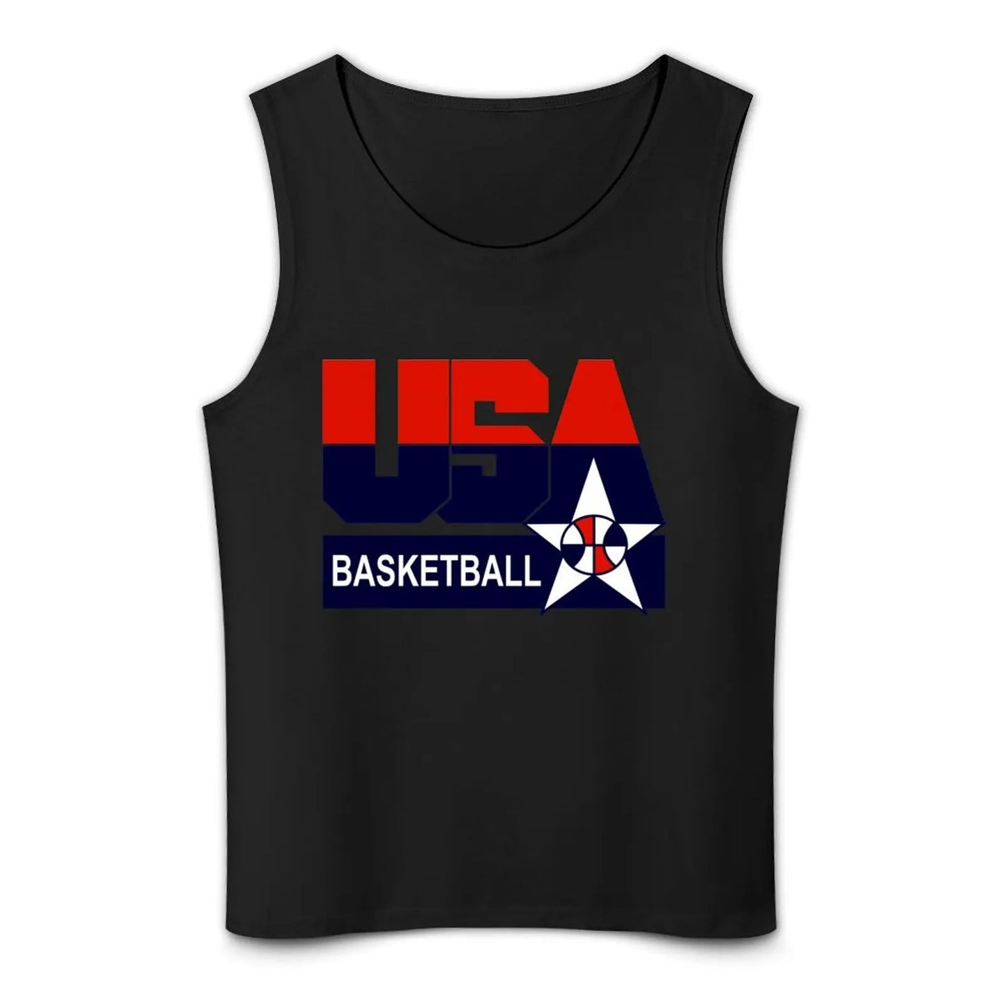 USA b a s k e t b a l l 1992 Dream Team Tank Top fitness clothing for men Men's summer clothes 2025 T-shirt Men's gym