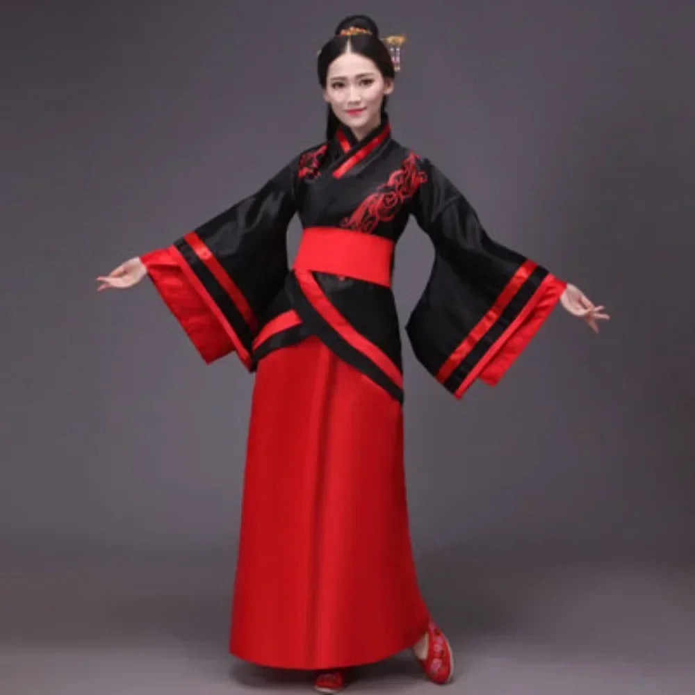 Vintage Hanfu Women Top Skirt 2 Piece Set Costume Festival Outfit Cosplay Ladies Dress Suit Elegant Traditional Chinese Clothing