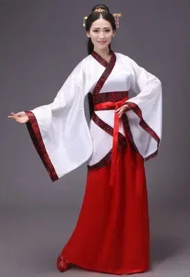 Vintage Hanfu Women Top Skirt 2 Piece Set Costume Festival Outfit Cosplay Ladies Dress Suit Elegant Traditional Chinese Clothing