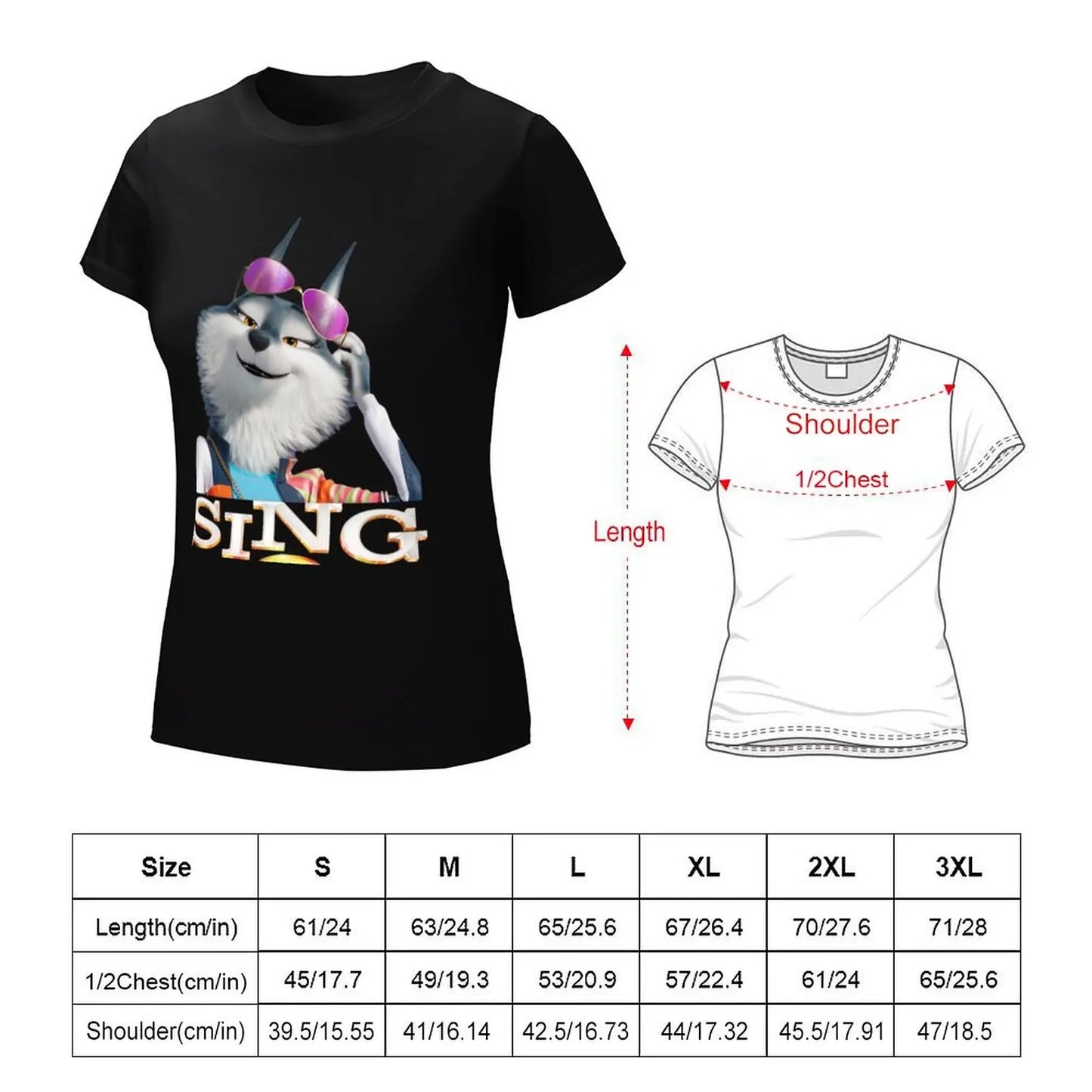 Porsha Sing 2 Classic T-Shirt funny aesthetic clothes tees cropped t shirts for Women