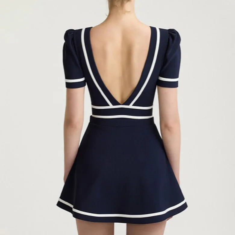 2024 Black One Piece Swimsuit Women Swimwear Sexy Elegant Swimming Suit Korean Monokini Bodysuit Beach Bathing Suit Ruffle Dress