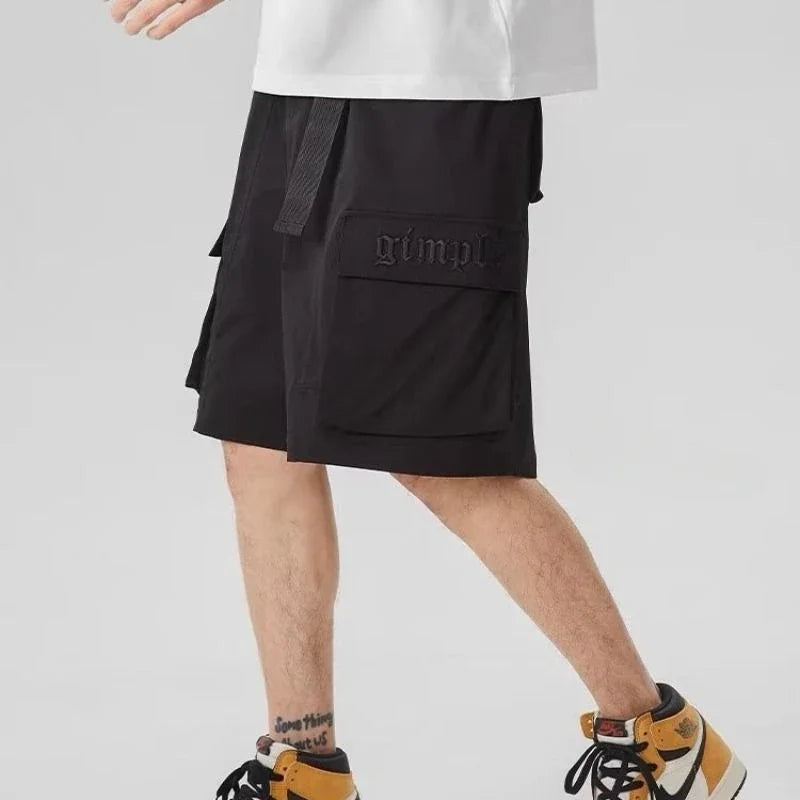 Male Short Pants Baggy Bermuda Loose Half Work Long Men's Cargo Shorts Wide Elegant Wholesale New In Y2k Beautiful Strech