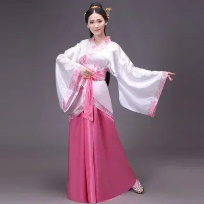 Vintage Hanfu Women Top Skirt 2 Piece Set Costume Festival Outfit Cosplay Ladies Dress Suit Elegant Traditional Chinese Clothing