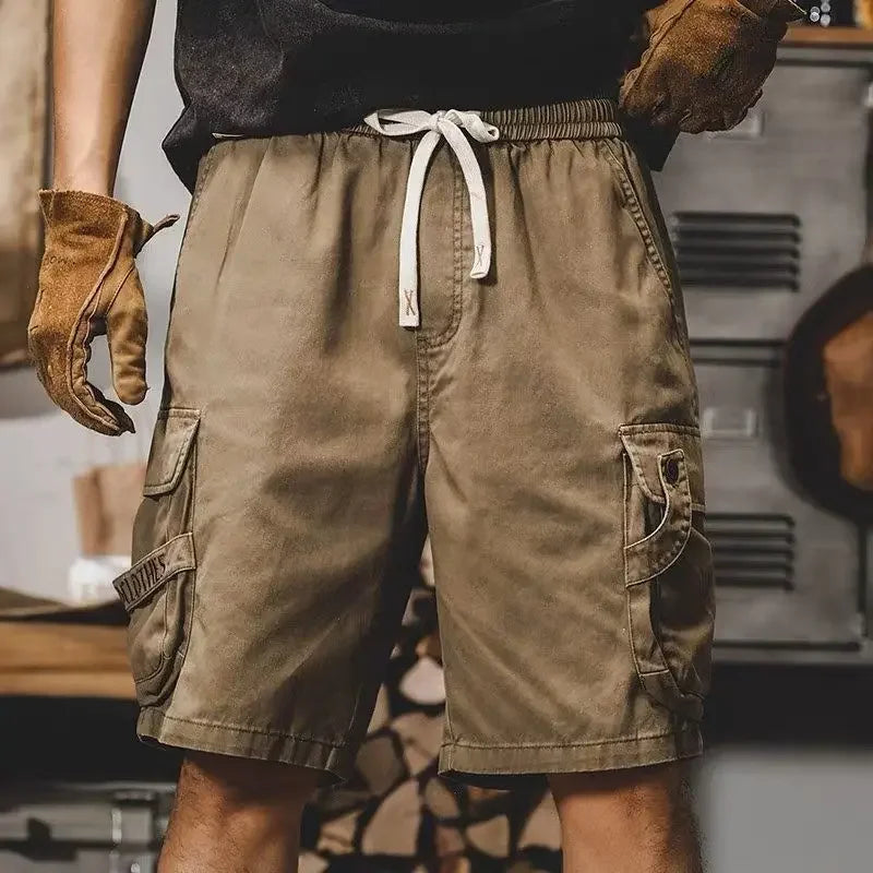 Male Short Pants Baggy Bermuda Loose Half Work Long Men's Cargo Shorts Wide Elegant Wholesale New In Y2k Beautiful Strech